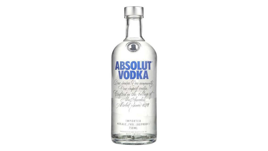Absolut Vodka 80 Proof | 750ml, 40%ABV · 