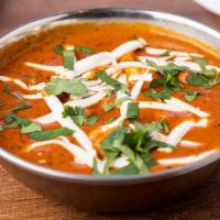 Paneer Tikka Masala · Extremely delicious in every bite cubes of paneer cheese in rich creamy tomato sauce.