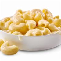 Mac & Cheese · RICH & CREAMY, AGED CHEDDAR CHEESE SAUCE BLENDED WITH NOODLES