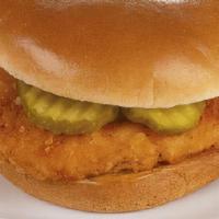 Chicken Sandwich · Does not include biscuit. 600 calories.