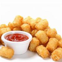 Tater Tots · Tater Tots with a side of Ketchup