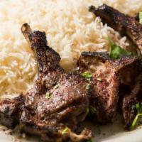 Chopan Kabob · Tender lamb chops marinated and charbroiled to perfection.