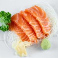 Sashimi (9 Pc) · Choose tuna, salmon, hamachi, albacore.