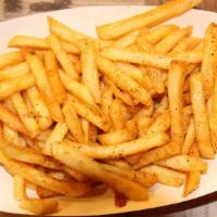 Cajun Fries · Thin cut potatoes fried and sprinkled with cajun seasoning