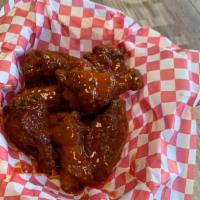 Chicken Wings · 6 wings with choice of your sauces
