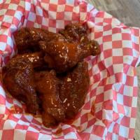 Boneless Wings · Lightly breaded and fried boneless wings

tossed in your choice of sauce