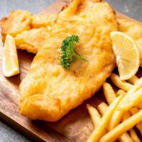 Fish & Chips · Fresh caught fish, breaded then crisped to perfection.