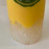 Mango Jelly · House Mango Juice with Lychee Jelly