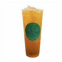 Dragon Mango Green Tea w/ Lemon Juice · 