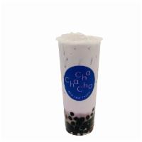 Taro Milk · Non Dairy. It comes with Boba