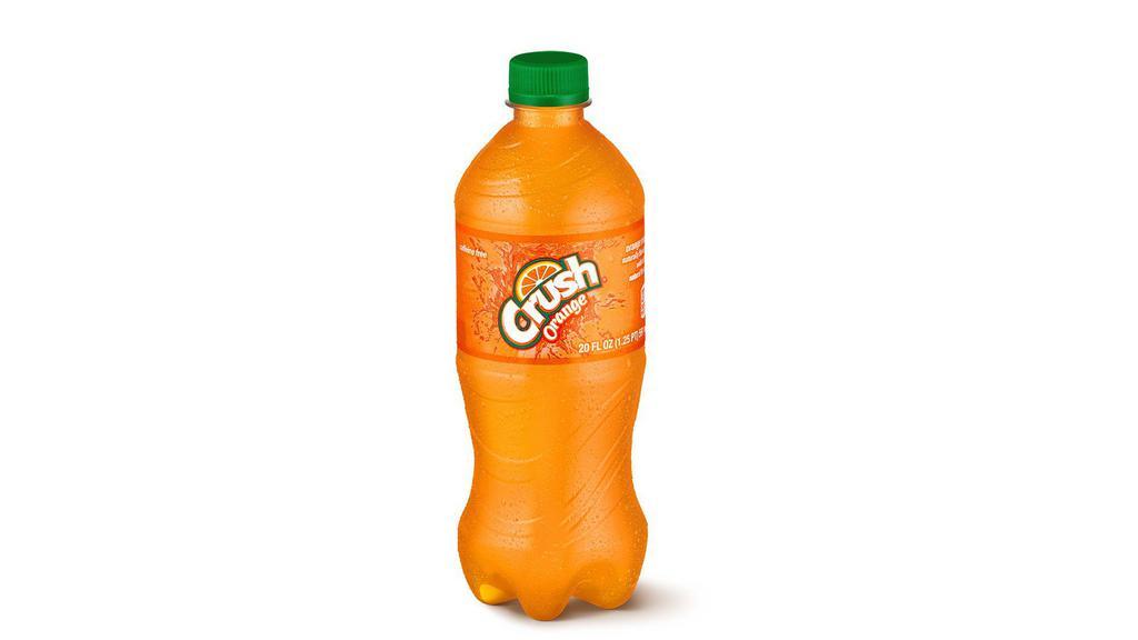 Crush (20oz) · Orange flavor soda. Cold 20oz Bottle.