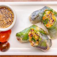 Fresh Roll · Low carb. Mixed vegetables with silver noodle, wrapped with a soft rice egg roll.