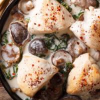 Chicken Mushroom · Boneless chicken cooked w/ mushrooms & exotic spices
