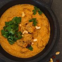 Lamb Korma · Lamb cooked w/ nuts in a rich creamy sauce