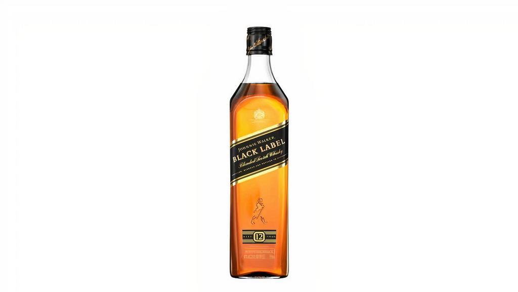 Johnnie Walker Black Label 12 Year Old Whisky Proof: 80 375 mL · 