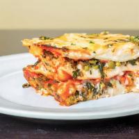 All Green Lasagna · Premium baby spinach leaves, green beans and steamed peas, plus Italian style marinara sauce...