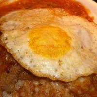 Baked Pork Chop Fried Rice & Egg 煎蛋焗豬扒 · 
