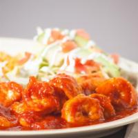 Camarones A La Diabla (Mexican Deviled Shrimp) · Spice option (required): mild or spicy.