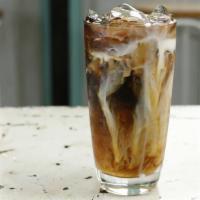 M.N. Iced Café Con Leche · our cold brew with sweetened condensed milk.