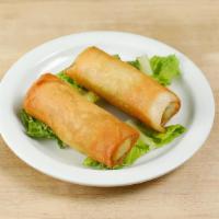Cigarette Pastry · Vegetarian. Deep fried filo roll pastry filled with feta cheese and parsley.