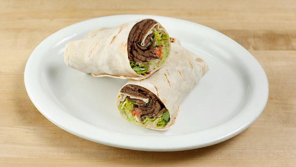 Lamb & Beef Gyros Wrap · Vegetarian. Slow cooked, thinly sliced, marinated lamb & beef.