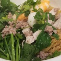 12. Tuyet Mai's Dry Egg Noodle- Mi kho tuyet mai · Combination dry egg noodle.