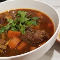6. Beef Stew with Egg Noodle Soup - Mi bo kho · 