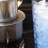 134. Vietnamese Iced Coffee with Sugar- cafe duong da · 