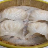 20. Steamed Shrimp Dumpling with Pork 水晶蝦餃 · 4 pieces.