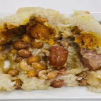 10. Chinese Tamale with Peanut and Pork with Egg 花生粽 · 