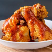 5 Piece Sweet and Mild · Korean Style Fried chicken with our homemade Sweet and Mild sauce drizzled on top. Comes wit...