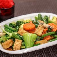 Mix Veggie a la Carte · Vegetarian. Sautéed broccoli, carrots, green beans, bok choy, mushrooms and garlic.