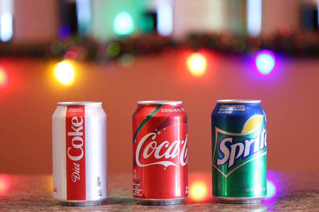Soda · Coke, Diet coke, Sprite