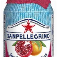 Pellegrino Soda · Pomegranate & Orange