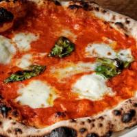 Margherita Pizza · tomato sauce, mozzarella, fresh basil