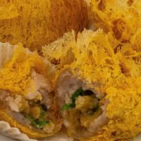 Deep Fried Taro & Meat Dumpling · 