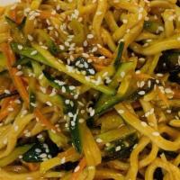 3. 北京麻酱冷面Beijing Style Cod Noodles · With sesame paste.