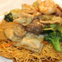 Chicken Pan Fried Noodle · 