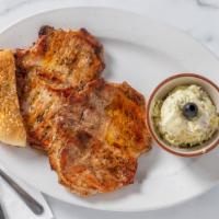 Pork Chops (2 Chops) · Includes soup or salad, and potato.