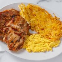 Pork Chop & 3 Eggs (1 Chop) - Breakfast from the BBQ · 