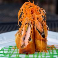 Wild King Salmon Spring Rolls (2) · With Seaweed and Avocado