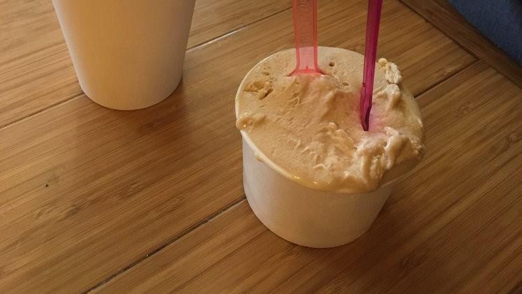 Salted Caramel Gelato (1 Pint) · One of the most creamy and soft textured of all our flavors.