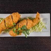 A1. Stuffed Angel Wings · Battered, deep-fried chicken wings stuffed with ground chicken and glass noodle.