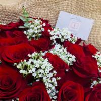 Rose Garden Bouquet  · Bouquet with long-stem roses (3 Dozen roses)  of the  color  of your choice beautifully wrap...