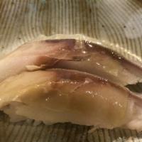 Saba sushi · 2 pc mackerel nigiri sushi
