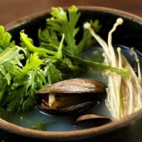 Mussel Soup · No Rice Included