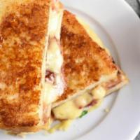 Fried Chicken Grilled Cheese · Make a classic Grilled Cheese even better with our perfectly fried golden pieces of hand-bre...