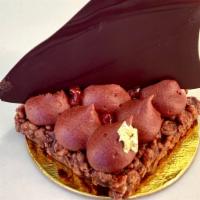 Le Magnifique (GF) · Chocolate ganache tart. Gluten free