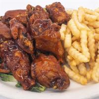 12 Wings & French Fries · 12 of our wings with your choice of sauce and French fries.