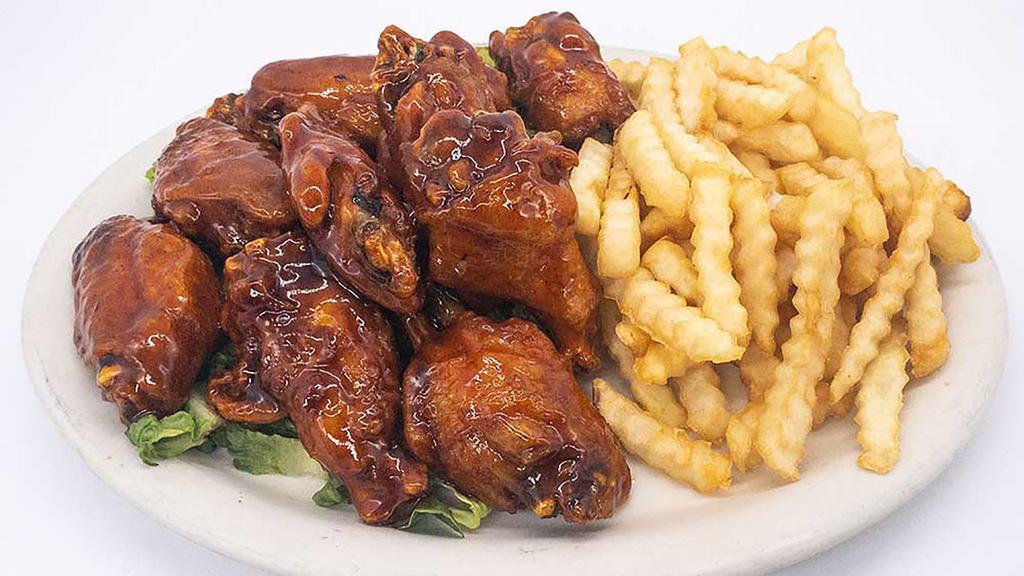 12 Wings & French Fries · 12 of our wings with your choice of sauce and French fries.